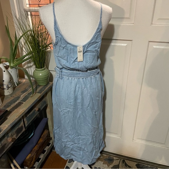 Anthropologie Blue Midi Dress - Picture 5 of 7